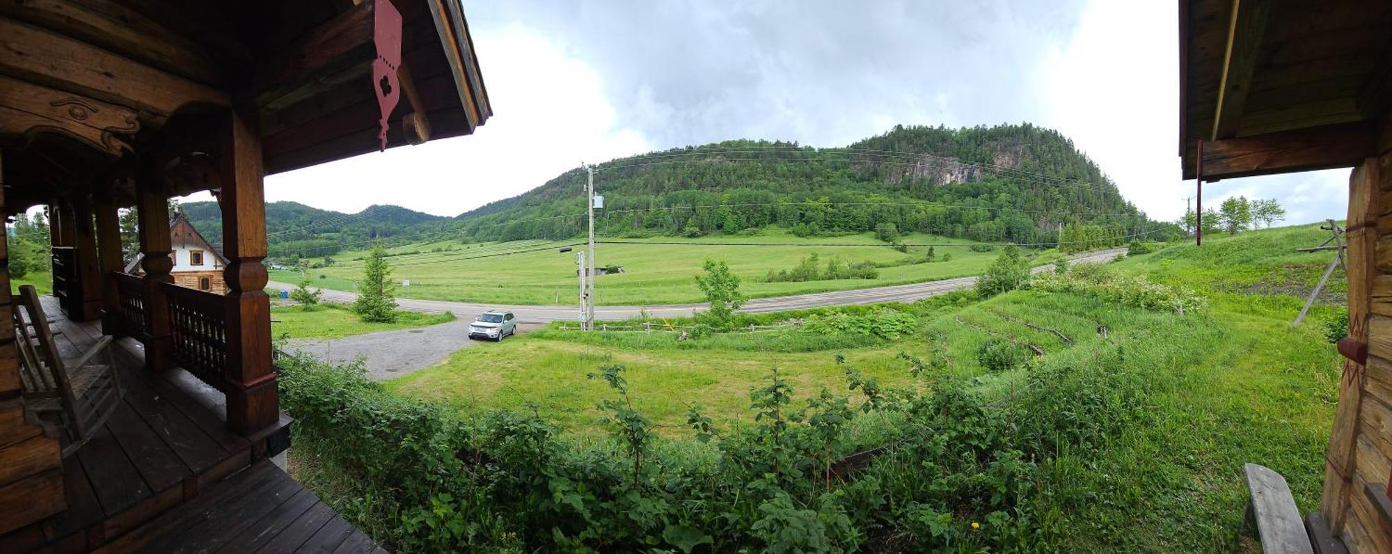 Bed and Breakfast Le Repaire Viking Sainte-Rose-du-Nord Exterior foto
